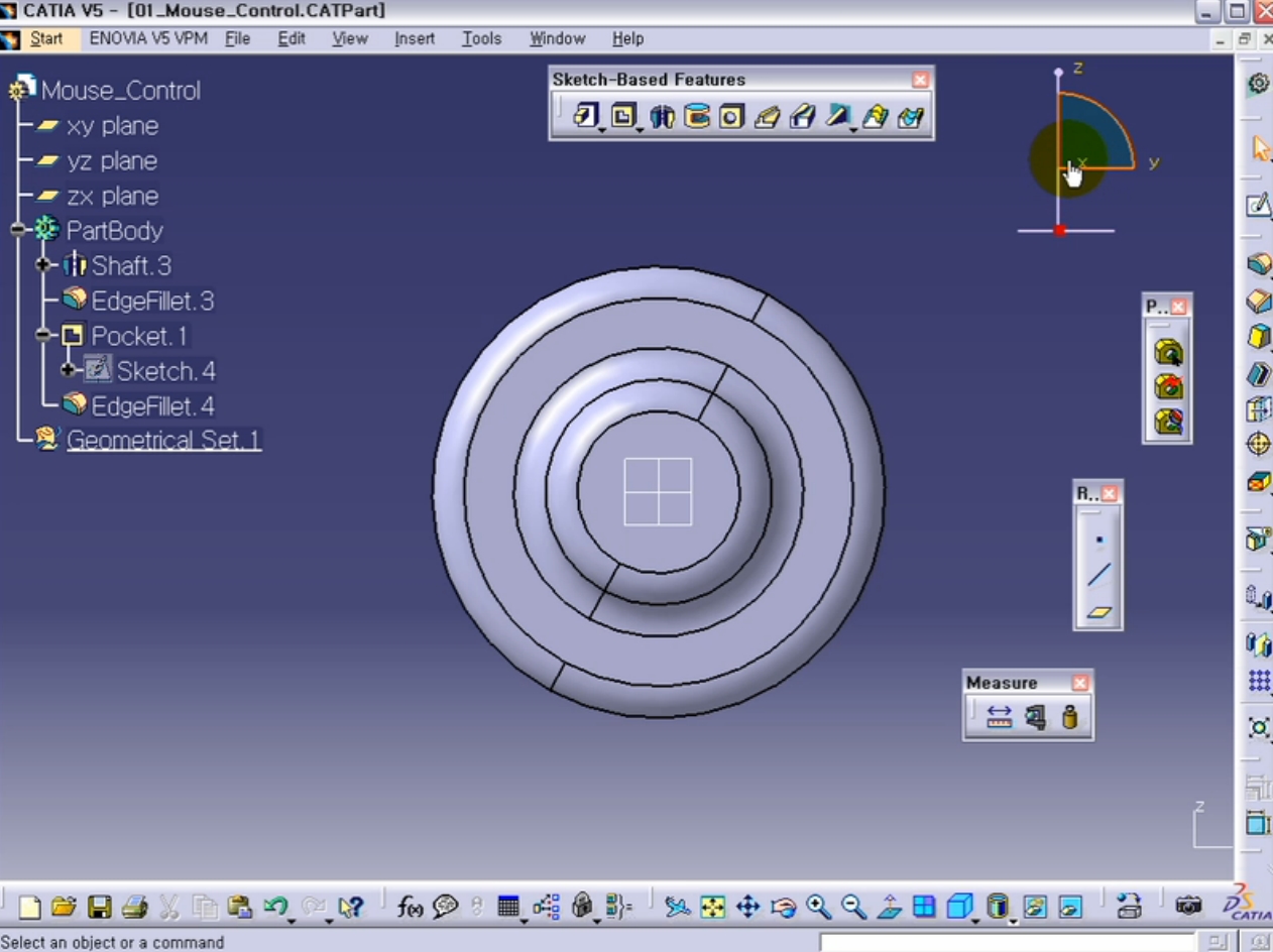 CATIA V5(Part 1) Intro & Sketcher